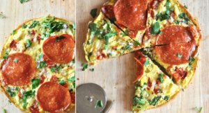 Pizza low carb 