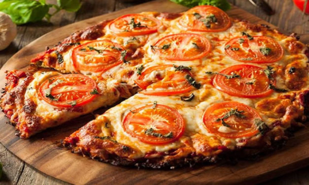 Receita de Pizza Vegetariana Low Carb