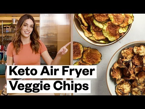 Chips de Vegatais na Air Fryer